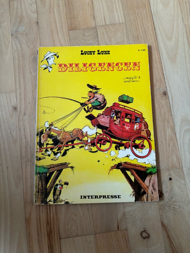 Lucky Luke 1-44, Morris og Goscinny, Tegneserie