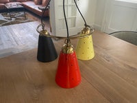 Anden loftslampe, Retro lampe 3-farvet, fra 1960'erme
