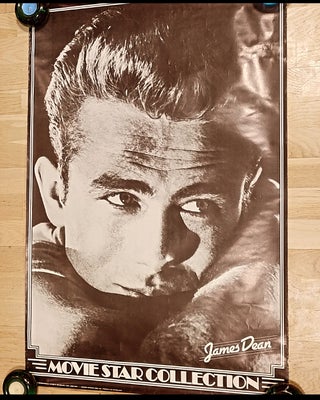 Plakat, Retro James Dean plakat 

Mulighed for levering mod betaling, se evt også mine andre annonce
