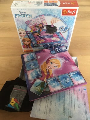 Frozen Hidden Treasures, Anna og Elsa, brætspil, Som nyt. Spilleregler medfølger.
Hentes i Tapdrup 4