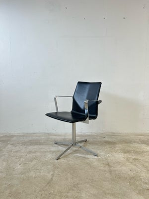 Spisebordsstol, Four Design læderstole 10stk., Super flotte executive lounge stole fra Four Design.
