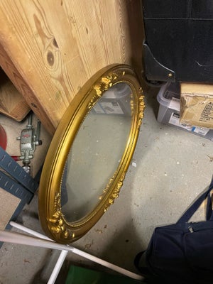 Vægspejl, Forskellige spejle til pris 200-500demer i guld,
Træfarvet og fyrtræ 