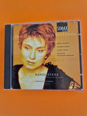 Randi Stene: Female Fates and Fortunes, klassisk, Den norske mezzosopran Randi Stene synger sange af