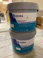 Væg- og loftmaling, Sigma / sigmacryl, 20 liter liter
