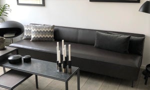 Gubi Modern Line sofa - skind