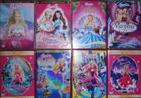 Barbie DVD film - 8 stk, DVD, eventyr