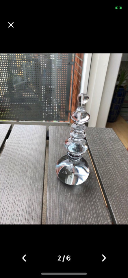 Glaskunst , Holmegaard , motiv: Glas skulptur