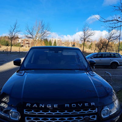 Land Rover Range Rover Sport, 3,0 SCV6 HSE aut., Benzin, aut. 2016, km 153000, sort, træk, nysynet, 