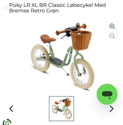 Unisex børnecykel, løbecykel, PUKY, LR XL BR, Helt ny - købt i forkert størrelse - aldrig brugt. 
Kv