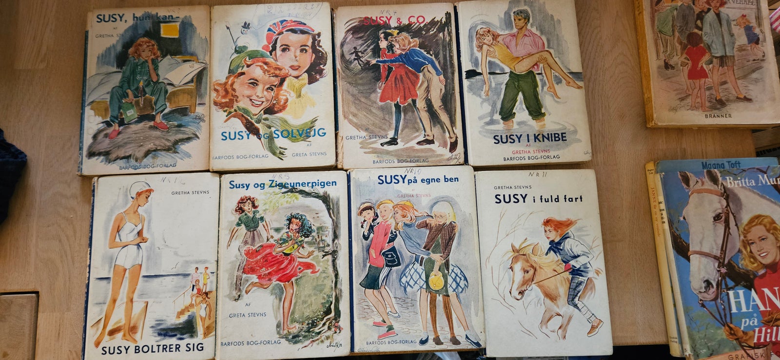 Susy-bøger, Grethe Stevns, genre: ungdom