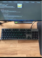 Tastatur, Logitech, G512 Carbon igx red