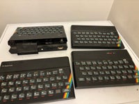 ZX Spectrum 4 stk, spillekonsol