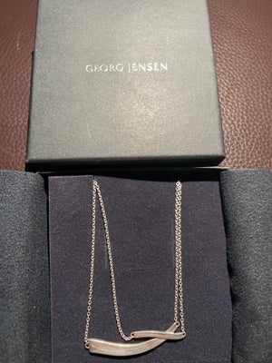 Halskæde, sølv, Georg Jensen, Sælger en smuk stilfuld sølvhalskæde , mrk Georg Jensen  for kun 875kr