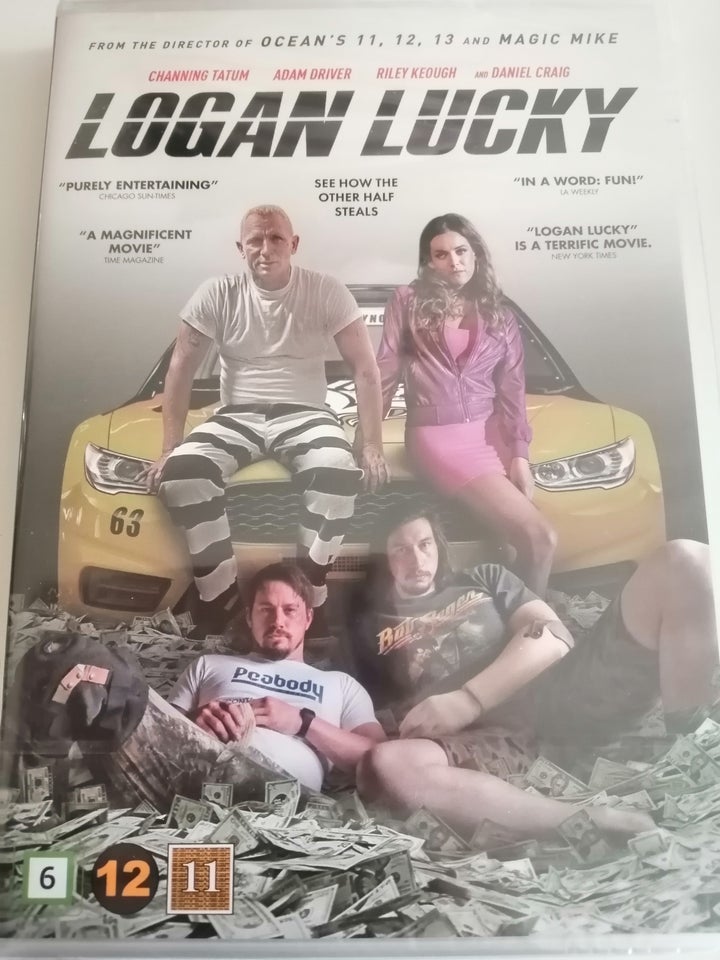 LOGAN LUCKY , DVD, komedie