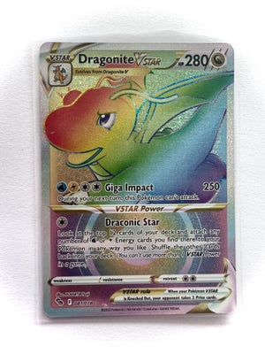 Samlekort, Dragonite vstar rainbow 081/078, Kig forbi mine mange andre annoncer med Pokemon kort og 