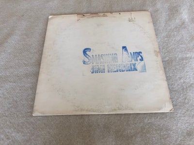 LP, JIMI HENDRIX, Smashing Amps, Rock, Tidlig boot, blå vinyl med matrix 1813

Cover vg til vg+ plad