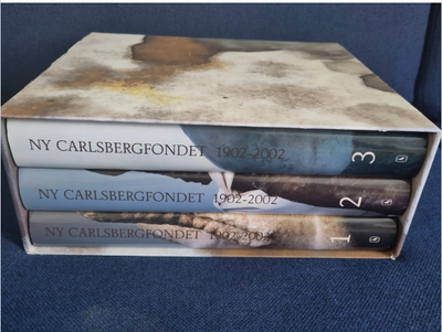Ny Carlsbergfondet 1902-2002, bind 1-3, Hans Edvard Nørregård nielsen, emne: kunst og kultur, Komple