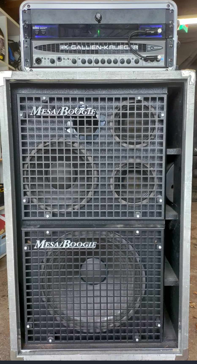 Basanlæg, Mesa Boogie / Gallien Krueger 1516BE / 1001RB, 700