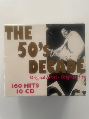 Elvis m.fl.: 50’ erne , rock, 10CD
