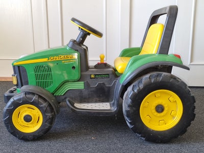 Elektrisk Traktor, John Deere, Super Fin lille Traktor til de mindste ( 3-6 år)

Model: Power Pull 
