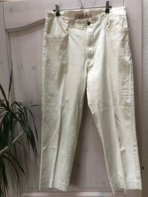 Jeans, Authentic legends , str. 42,  Lys beige ,  God men brugt, Vintage højtaljede bukser 
Størrels