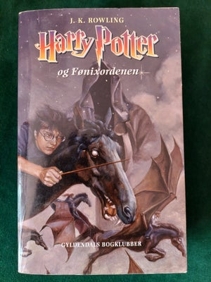 Harry Potter og Fønixordenen, J.K. Rowling, genre: fantasy, Femte bog om Harry Potter og den magiske