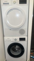 Siemens vaskemaskine, vaske/tørremaskine