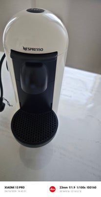 Nespresso Vertuo Plus Round Top, Nesspresso, Hej jeg sælger den kaffemaskine fordi vi bruger den ikk