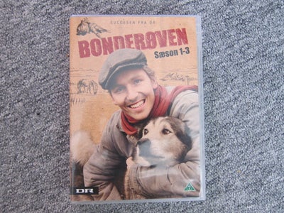 Danske film, DVD, dokumentar, Bonderøven sæson 1- 3, komplet samling, original