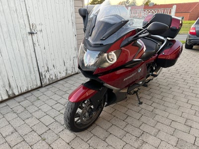 BMW, K1600 GT, 1600 ccm, 161 hk, 2011, 145000 km, Rød , m.afgift, Kraftfuld touringmotorcykel i topk