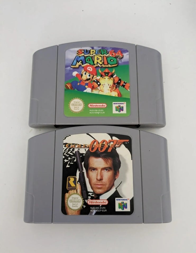 Super Mario 64 & Golden Eye 007, N64