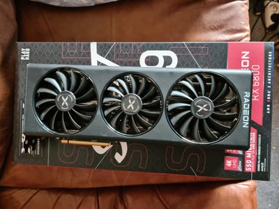 RX 6800 XFX, 16 GB RAM, Perfekt, XFX Radeon RX 6800 Speedster SWFT 319 - 16GB GDDR6 RAM
Org emballag