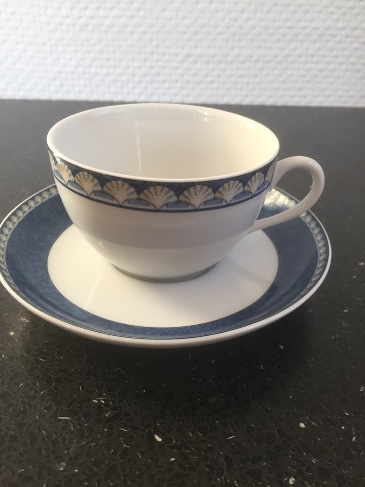 Porcelæn, Kaffekop med sidetallerken, Maeva Pillivit