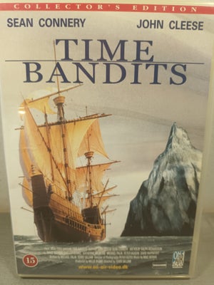 Time bandits, instruktør Terry Gilliam, DVD, eventyr, Udgået engelsk film fra 1981 med John Cleese &