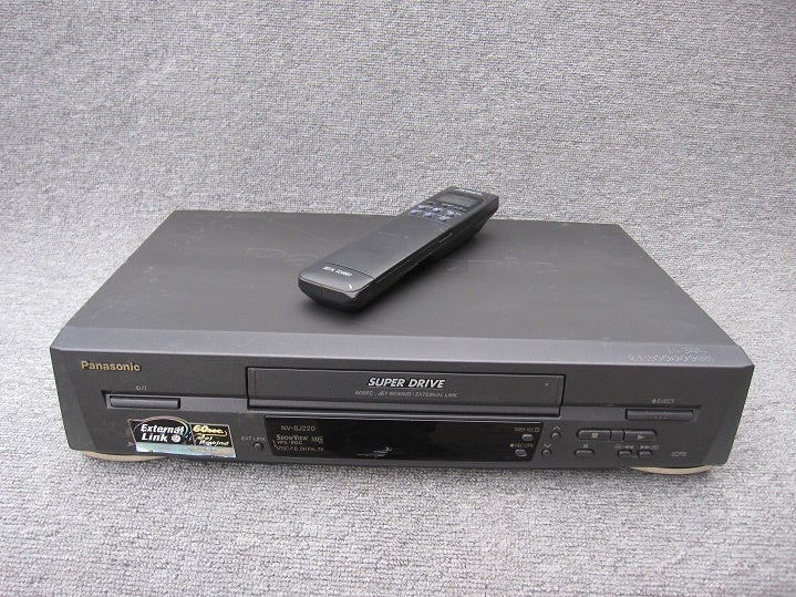 VHS videomaskine, Panasonic, NV-SJ220