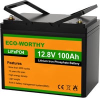 12V 100Ah LiFePO4 Lithium Batteri