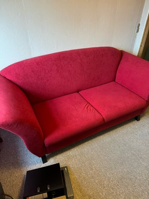 Sofa, microfiber, 2 pers. , Retro, Fin ældre sofa som ikke fejler noget. Fra røgfrit hjem
God at sid
