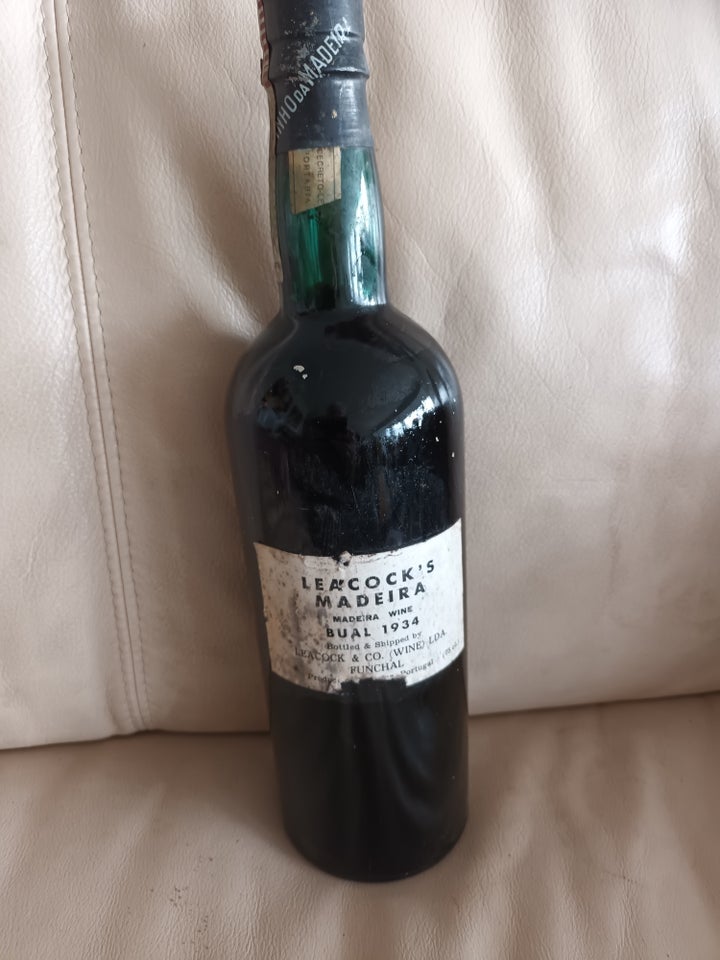 Vin og spiritus, MADERIA FRA 1934