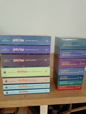 Harry Potter, J.K. Rowling, genre: eventyr, Komplet 2. Udgave
+ Lydbøgerne på cd
