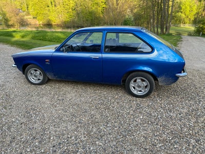 Opel Kadett, 1,2 S Coupé, Benzin, 1978, km 12000, blåmetal, 2-dørs, 13" alufælge, Ikke coupe men cit