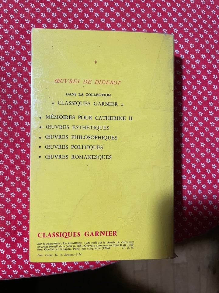 Forskellige fransk bøgerne, Clavel, Mauriac