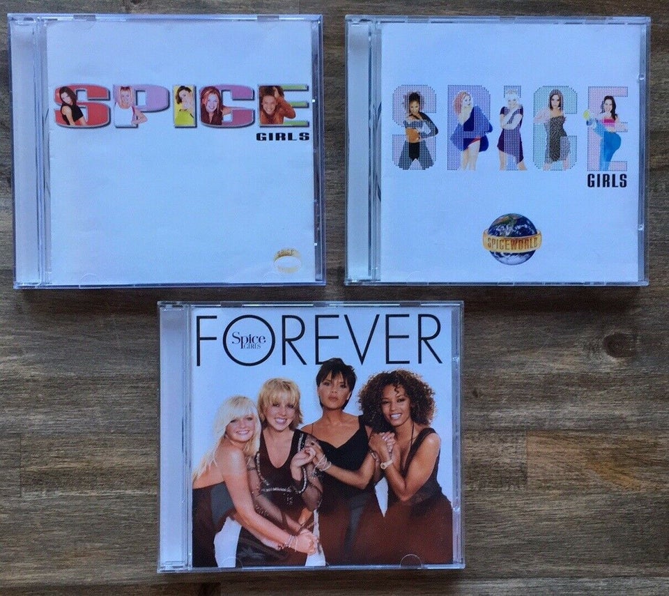 Spice Girls : 3 CD albums, pop