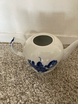 Porcelæn, Thekande, Blå blomst, Thekande Blå Blomst Royal Copenhagen - uden låg - kan bruges til blo