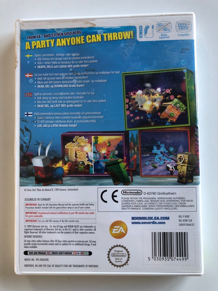 Boom Blox - Smash Party, Nintendo Wii, anden genre