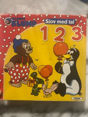 Rasmus klump- sjov med tal, Børne-/familiespil, brætspil, Godt brugt, men intakt
