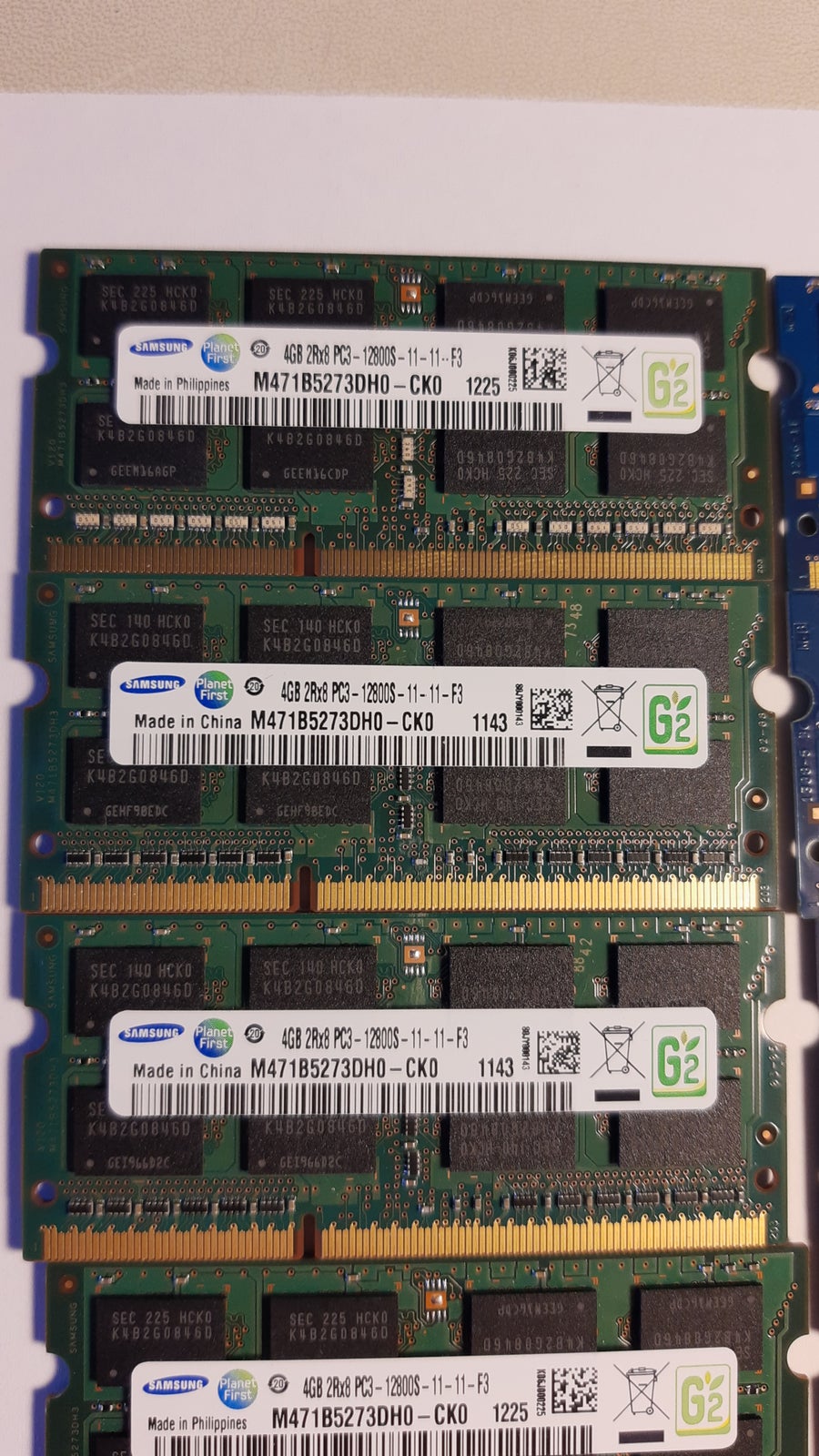 Blandet, 4 GB, DDR3 SDRAM