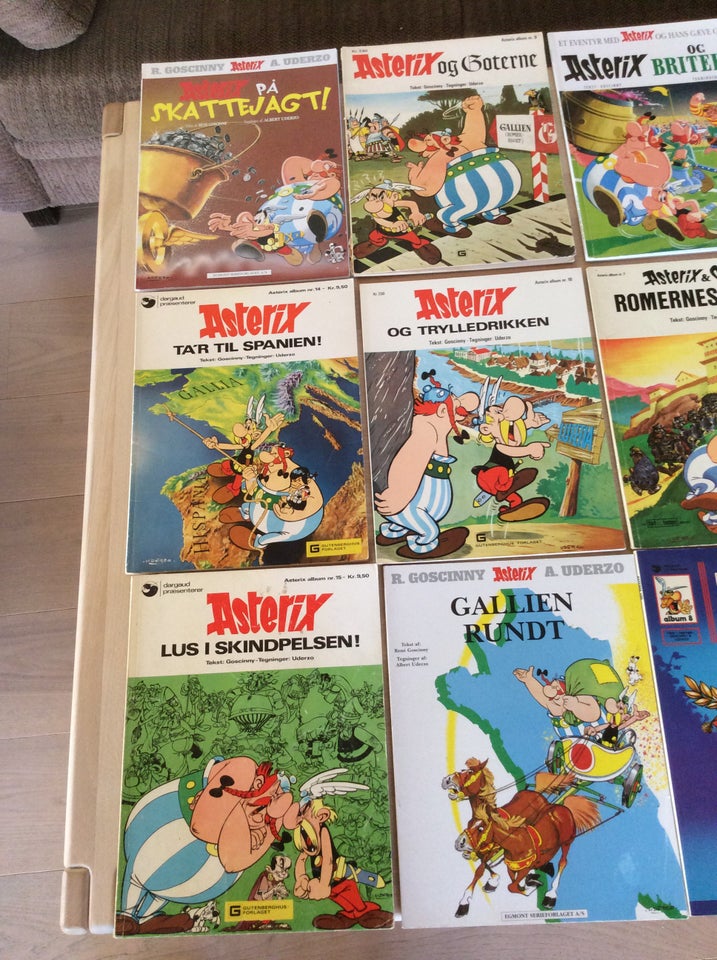 Asterix 24 stk ferielæsning, Tegneserie