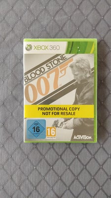 Uåbnet James Bond 007 Bloodstone Promotional Spil, Xbox 360, Promotional Copy der aldrig er åbnet så