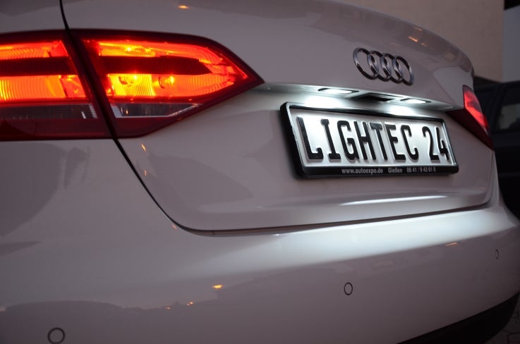 Lygter, LED nummerpladelys, Audi A3