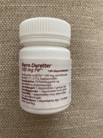 Kosttilskud, Ferroduretter 100 mg